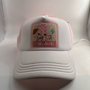 “Long Live Cowgirls” Trucker Hat